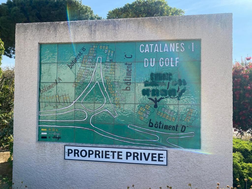 Grand Studio Entre Le Golf Et La Plage A 800M Saint-Cyprien  Exterior foto